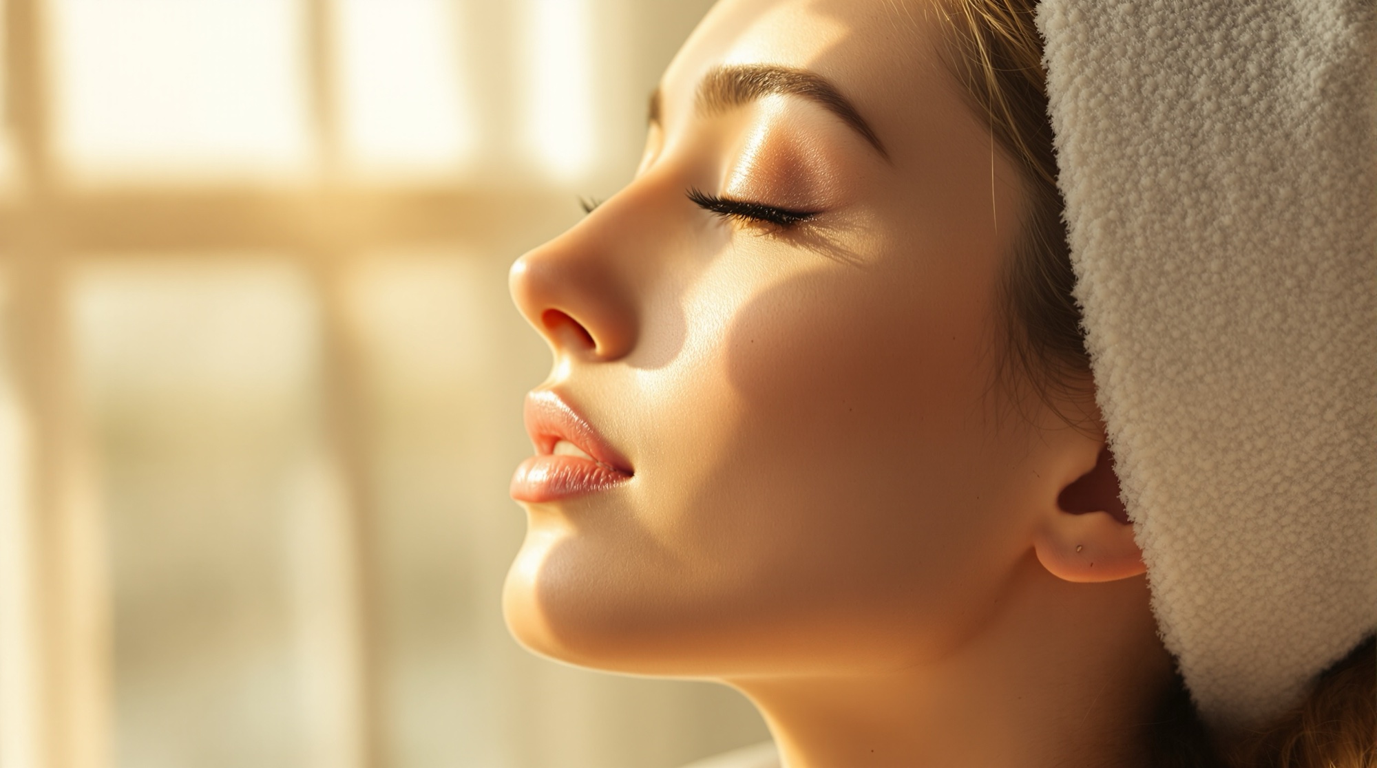 Piel de rostro con tono parejo bajo luz natural, NUA Glow Spa León
